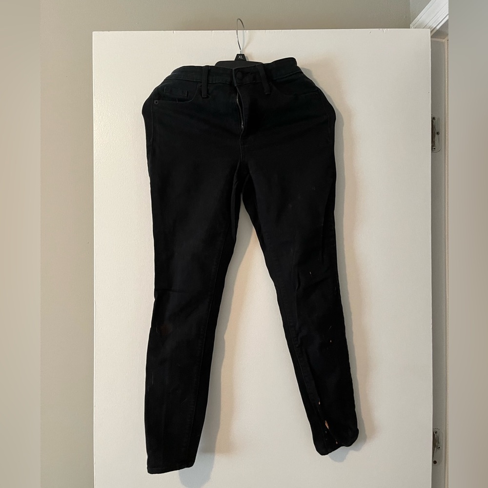 high rise kinny jeans